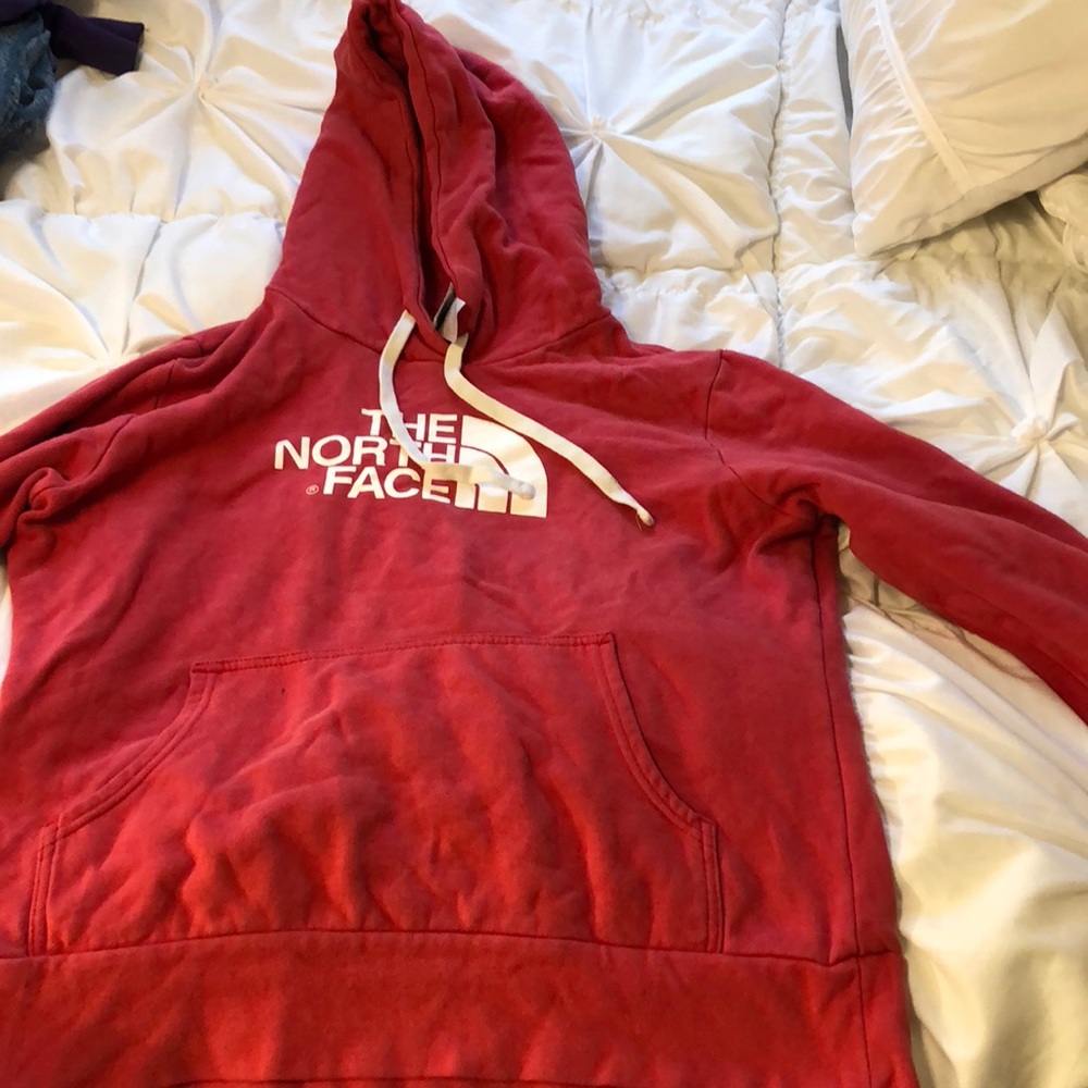 Large north face hoodie